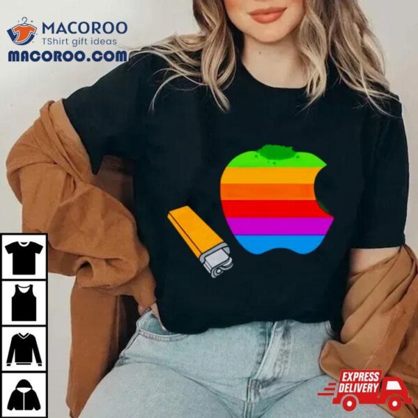 Apple Pipe Logo Shirt