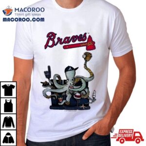 Atlanta Braves Octopus 2024 T Shirt
