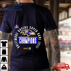 Baltimore Ravens Super Bowl Lviii Champions Vintage Tshirt