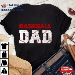 Baseball Dad Happy Fathers Day Shirts For Boys Kid Shirt