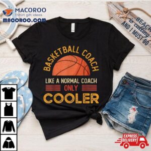 Basketball Coach Like A Normal Only Cooler Tshirt