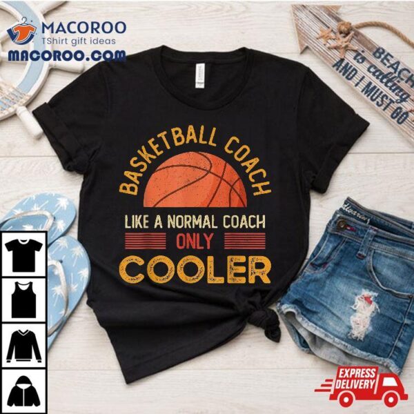 Basketball Coach Like A Normal Only Cooler Shirt