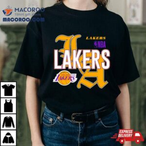 Basketball Lakers Los Angeles Nba Logo Tshirt