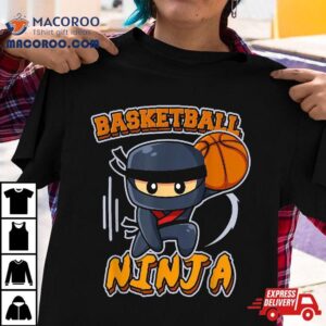 Basketball Ninja Player Slam Dunk Shirt