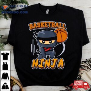 Basketball Ninja Player Slam Dunk Tshirt