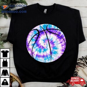 Basketball Stuff Attire Tie Dye For A Teen Girl Boys Player Tshirt