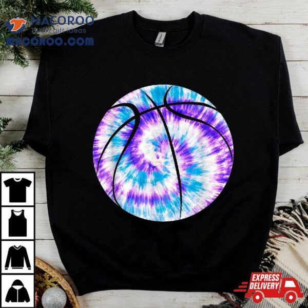 Basketball Stuff Attire Tie Dye For A Teen Girl Boys Player Shirt