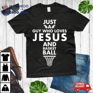 Basketballer Sports Jesus And Basketball Shirt