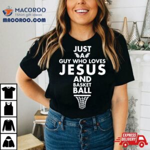 Basketballer Sports Jesus And Basketball Tshirt