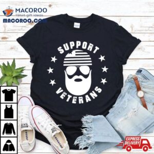 Beard Vet Support Veterans Tshirt