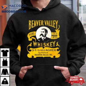 Beaver Valley Whiskey Beaver Falls Pa Tshirt