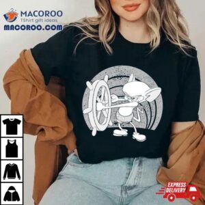 Brain And Steamboat Willie Mashup Shirt