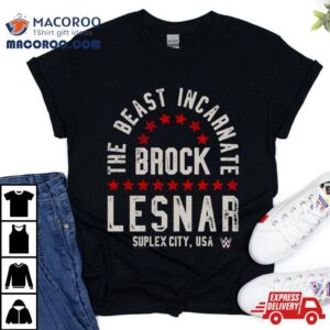 Brock Lesnar Ripple Junction Suplex City Usa Graphic Tshirt