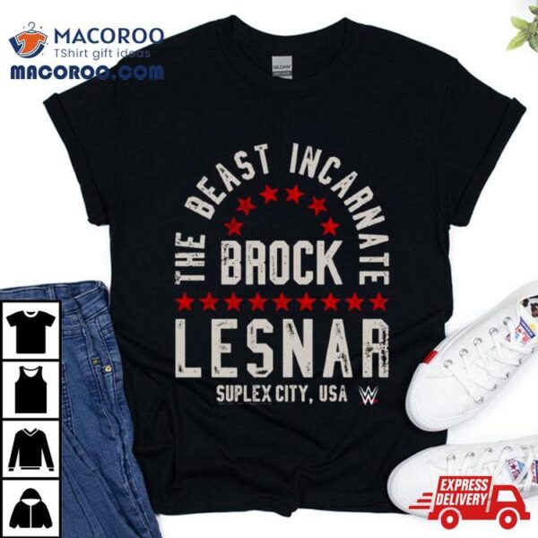 Brock Lesnar Ripple Junction Suplex City, Usa Graphic T Shirt