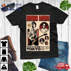 Bruno Mars Concert Tokyo Dome 2024 T Shirt