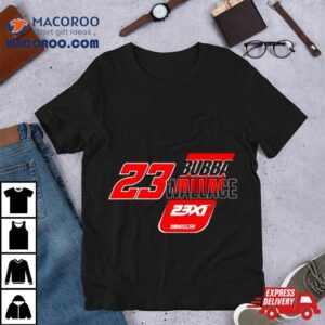 Bubba Wallace Xi Racing Black Racer Back Tri Blend Tshirt