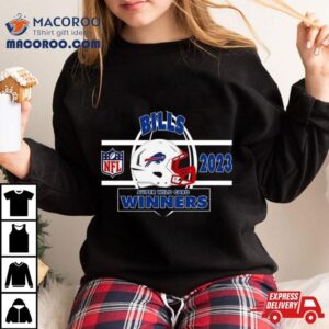 Buffalo Bills Afc Super Wild Card Champions Season Nfl Divisional Helmet Winners Tshirt