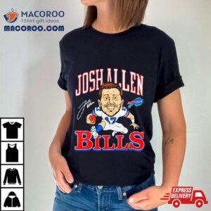 Buffalo Bills Josh Allen Signature Tshirt