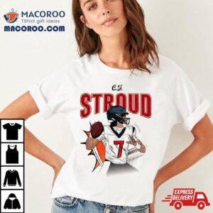 C J Stroud Heavyweight Cartoon Tshirt