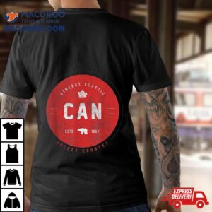 Canada Hockey Eh Team Maple Leaf Retro Vintage Classic Tshirt