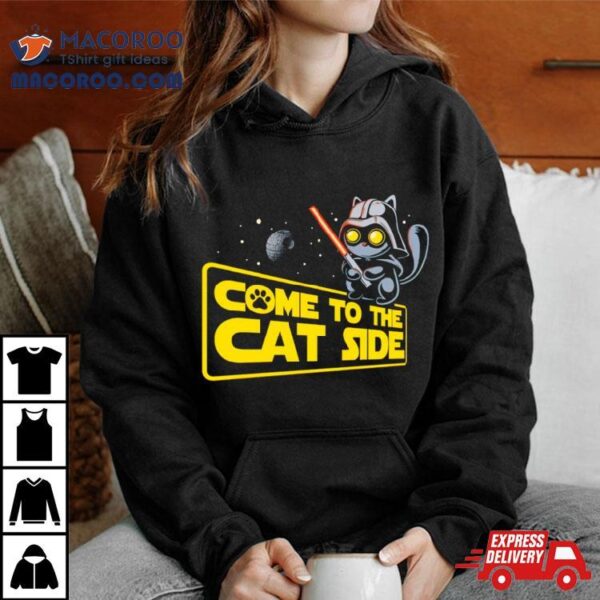 Cat Darth Vader Come To The Cat Side Shirt