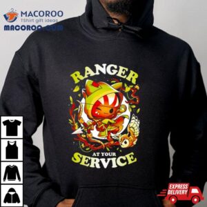 Cat Ranger At Your Service Shirt