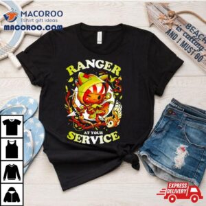 Cat Ranger At Your Service Tshirt