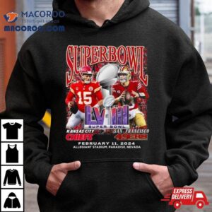 Chiefs Vs Sf Ers Super Bowl Lviii February Tshirt