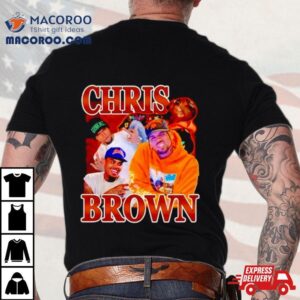 Chris Brown Washed Homage Tshirt