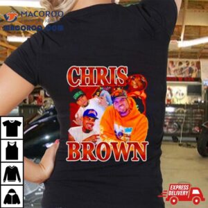 Chris Brown Washed Homage Tshirt