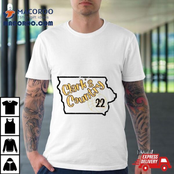 Clark’s Country Ncaa Player Iowa Basketball Shirt