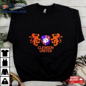 Clemson Tigers Logo Soccer Crest Tshirt