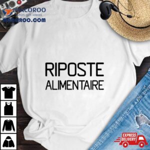 Clpressfr Riposte Alimentaire Tshirt
