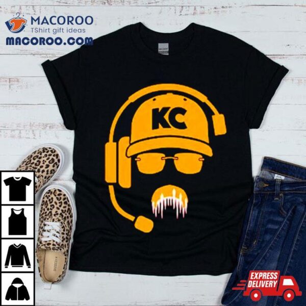 Coach Icicle Mustache Kansas City Football Shirt