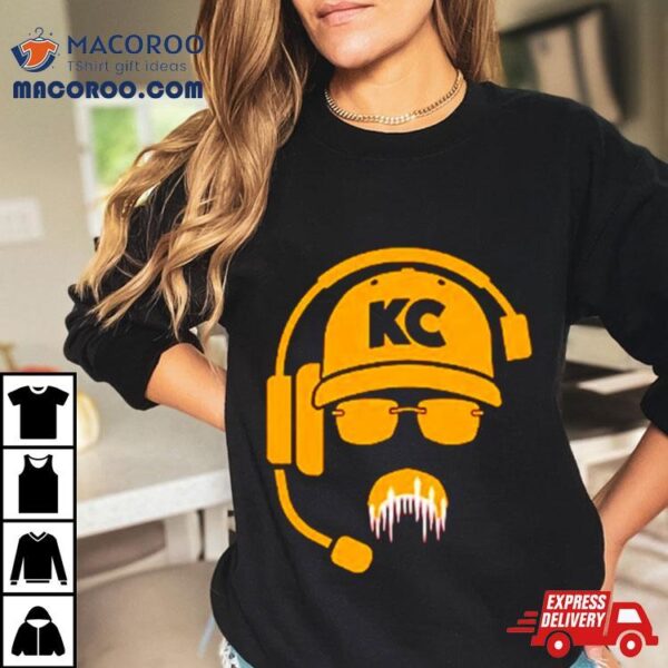 Coach Icicle Mustache Kansas City Football Shirt