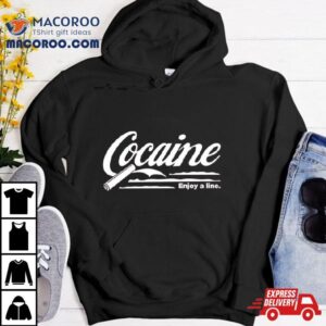 Cocaine Enjoy A Line Logo Shirt