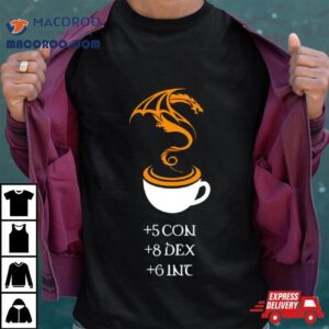 Coffee Con Dex Inc Tshirt