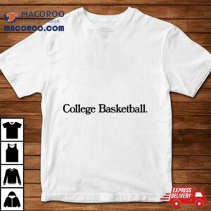 College Basketball Tshirt