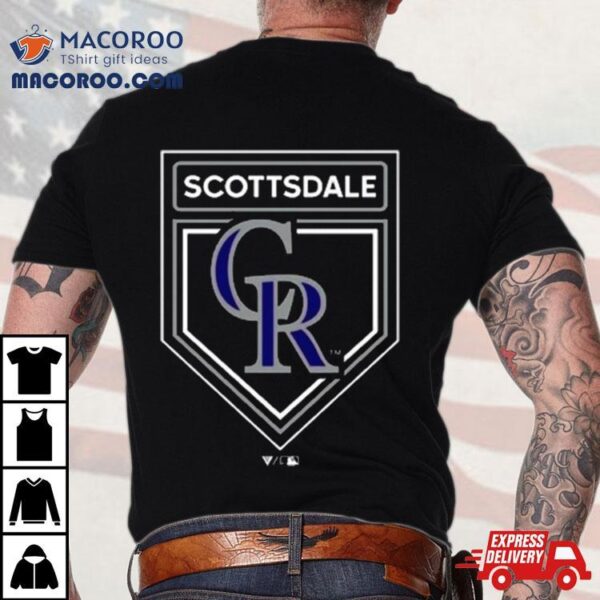 Colorado Rockies Levelwear 2024 Spring Training Macy Muscle T Shirt