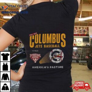 Columbus Jets Baseball Clippers America Rsquo S Pastime Tshirt