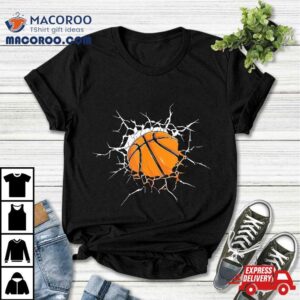 Cool Basketball Player Boys Kids Tshirt