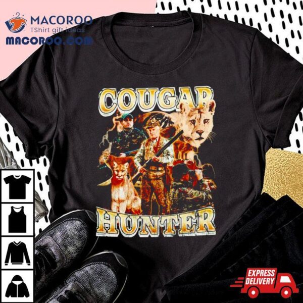 Cougar Hunter Lion Vintage Shirt