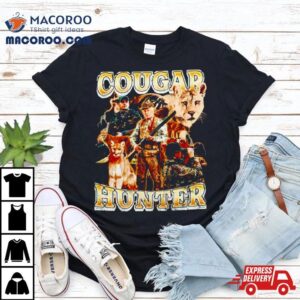 Cougar Hunter Lion Vintage Tshirt