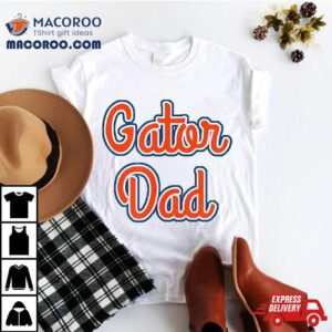 Cursive Gator Dad Tshirt