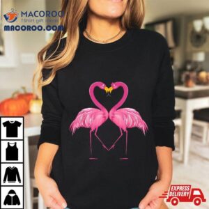 Cute Valentines Day Flamingo Funny Flamingle Love Pun Gift Shirt