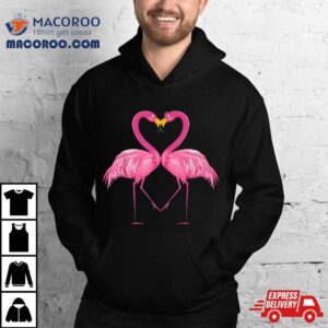 Cute Valentines Day Flamingo Funny Flamingle Love Pun Gif Tshirt