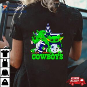 Dallas Cowboys Baby Yoda Happy St.patrick’s Day Shamrock Shirt