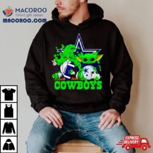 Dallas Cowboys Baby Yoda Happy St.patrick’s Day Shamrock Shirt