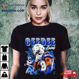 Dallas Cowboys Football Player Ceedee Lamb Helmet So Cool Tshirt