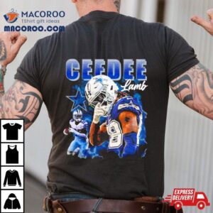 Dallas Cowboys Football Player Ceedee Lamb Helmet So Cool Tshirt